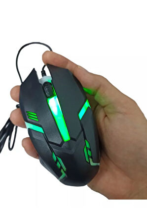 Thunder RGB Kablolu 7 Renk Modu Gaming Oyuncu Optik Mouse