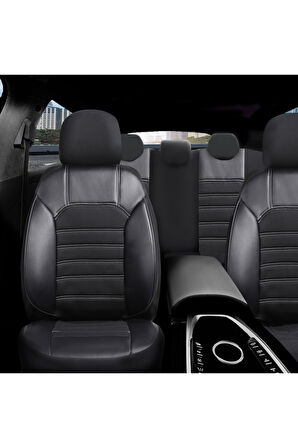 İnci Serisi Honda City İle Uyumlu Tam Set Oto Koltuk Kılıfı