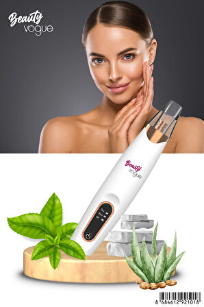 Beauty Vogue Vakumlu Siyah Nokta-akne-sivilce-clean Yüz-cilt Temizleme Bakım Cihazı-aleti Vakum Şarjlı