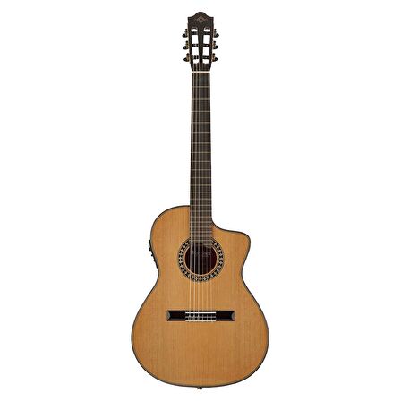 Martinez MP-1 PRE CET Cutaway İnce Kasa Elektro Klasik Gitar
