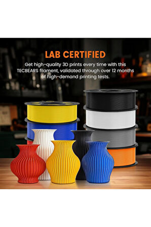 Hyper PLA Filament TEN RENGİ 1 KG 1.75 MM 3D YAZICILAR İÇİN ( FLEMENT FILEMENT FLAMENT )