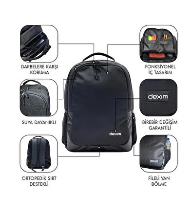 Dexim Venio DXBP12 15.6" Laptop Sırt Çantası