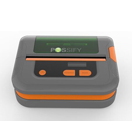 POSSIFY MP100H-BT MOBİL FİŞ YAZICI USB B.TOOTH