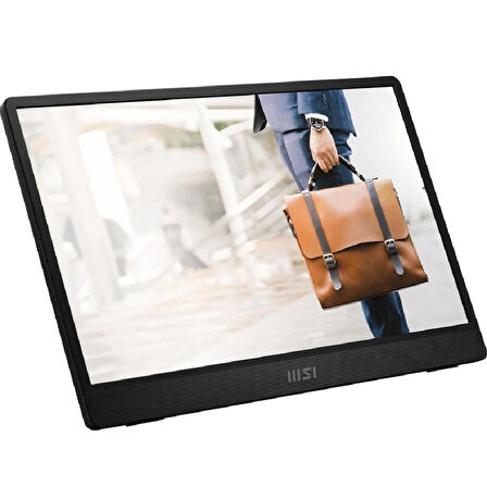 MSI PRO MP161 E2U 15.6" 4 ms Full HD IPS 60 Hz Taşınabilir Monitör Outlet