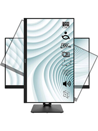 MSI PRO MP271AP 27" 1 ms Full HD Pivot IPS 100 Hz Monitör