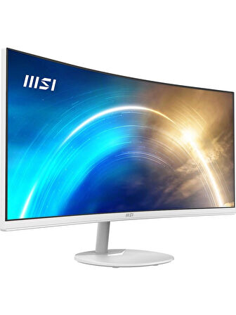  MSI 34" PRO MP341CQW 3440x1440 (UWQHD) CURVE 1500R VA 100HZ 1MS FREESYNC BEYAZ MONITOR