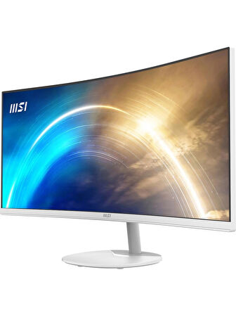  MSI 34" PRO MP341CQW 3440x1440 (UWQHD) CURVE 1500R VA 100HZ 1MS FREESYNC BEYAZ MONITOR