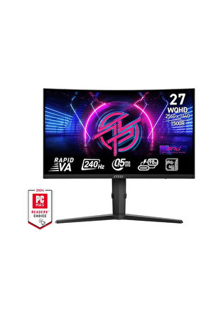 MSI MPG 275CQRXF 27" 0.5 ms 2K Curved 240 Hz Oyuncu Monitörü