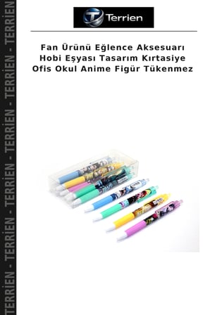 Fan Ürünü Eğlence Aksesuarı Hobi Eşyası Tasarım Kırtasiye Ofis Okul Anime Figür Tükenmez