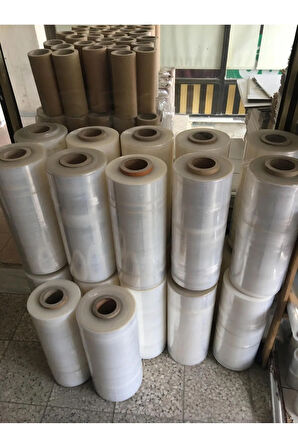 Makine Tipi Endüstriyel Palet Streç 1500.mt.superpower Extra Flexıble 50.cm A Kalite 23mc