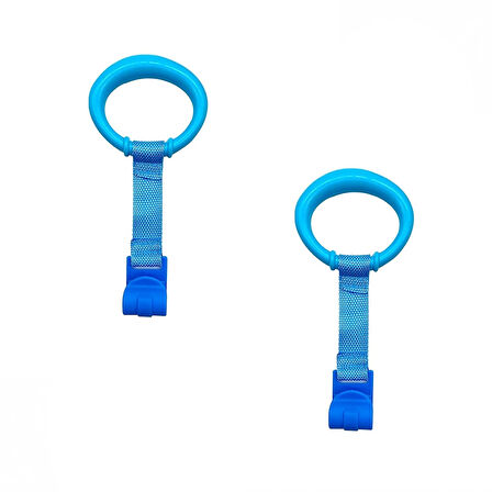 Microcase Çok Amaçlı Bebekler için Tutunma Ayağa Kalkma Yürümeye Yardımcı Aparat Askılık 2 Adet MAVİ AL5357