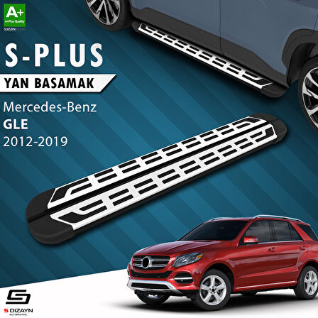 S-Dizayn Mercedes GLE W166 S-Plus Gri Yan Basamak 193 Cm 2012-2019 A+ Kalite