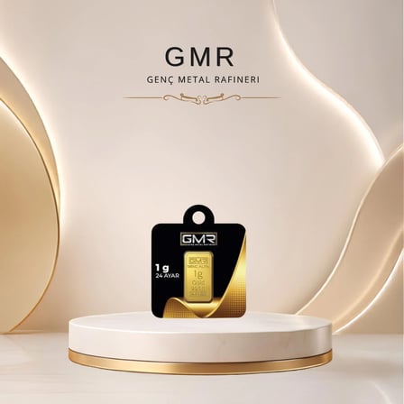 1 Adet 1 gr 24 Ayar Altın ( GMR )