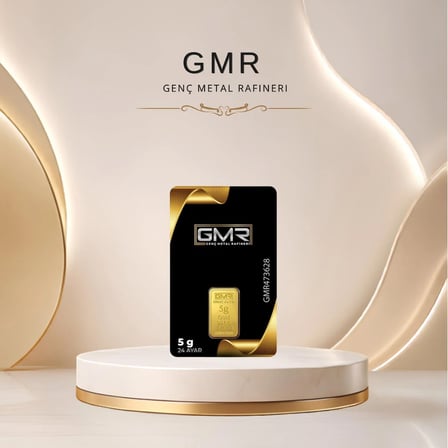 2 Adet 5 gr 24 Ayar Altın (GMR)