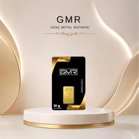 2 Adet 10 gr 24 Ayar Altın (GMR)