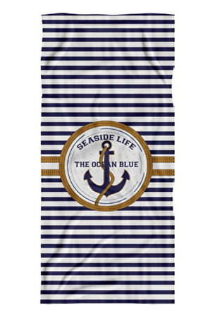 Dijital Baskılı Unisex Deniz Havuz Plaj Havlusu 70x150 cm. // H0107