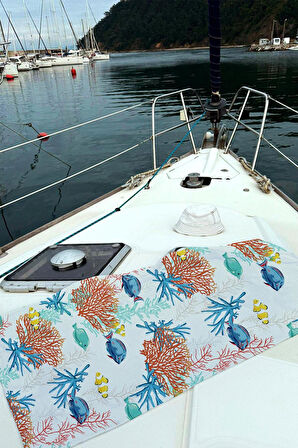Dijital Baskılı Unisex Deniz Havuz Plaj Havlusu 70x150 cm. // H093