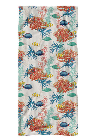 Dijital Baskılı Unisex Deniz Havuz Plaj Havlusu 70x150 cm. // H093