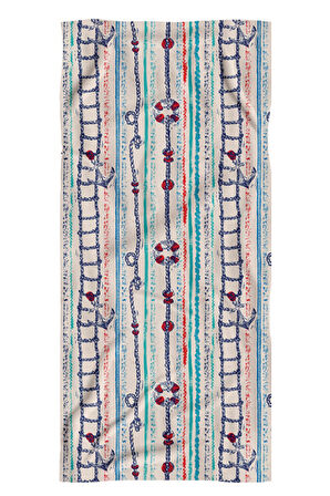 Dijital Baskılı Unisex Deniz Havuz Plaj Havlusu 70x150 cm. // H095