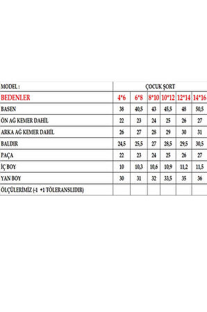 4-16 Yaş Su İtici Özellikli Dijital Baskılı Çocuk Deniz Şort Mayo // 1085