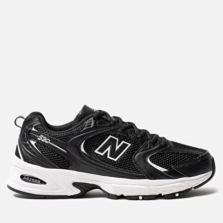 New Balance 530 Black-White (1 Beden büyük alınız)