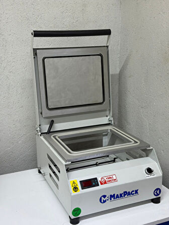 MakPack 325x265 Cm Küvet Tabak Kapatma Makinesi 5Kg Kase Kapatma