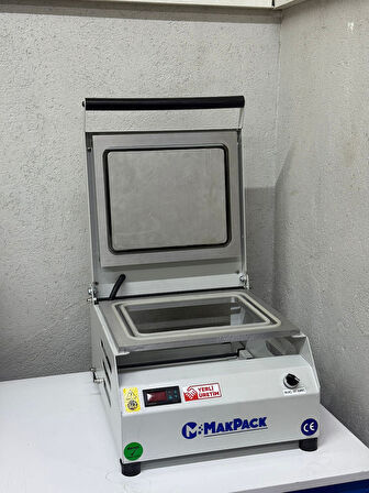 MakPack 325x265 Cm Küvet Tabak Kapatma Makinesi 5Kg Kase Kapatma