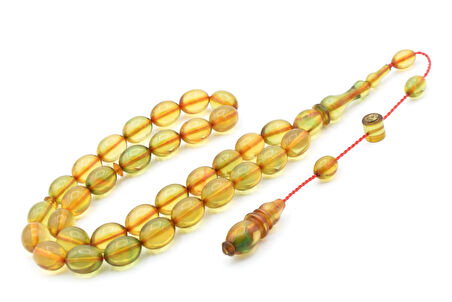 USTA İMZALI SİSTEMLİ BEYZİ MODEL KARIŞIK RENK SIKMA KEHRİBAR TESBİH 145