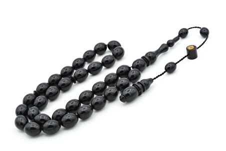 Gümüş Kaplama Sistemli Kapsül Kesim Kırmızı Sıkma Kehribar Tesbih