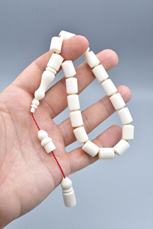 Usta İşi Sistemli Kapsül Kesim Deve KEmiği Efe Maskot Tesbih