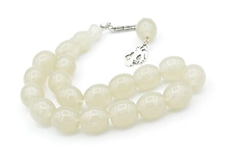 İri Boy Beyzi Kesim Kedi Gözü Fosforlu Efe Maskot Tesbih