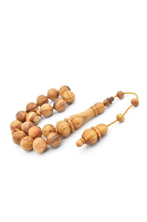 Usta İşi Sistemli Sığırcık Kesim Zeytin Ağacı Efe Maskot Tesbih