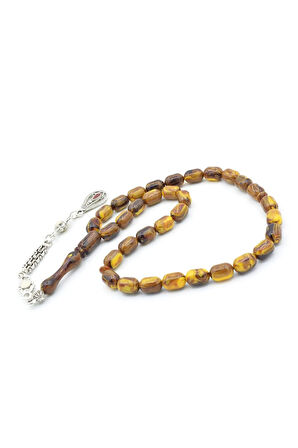 Kapsül Kesim Günlük Boy Sarı Kahverengi Beyrut Kehribar Tesbih