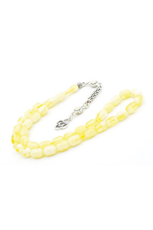 Kapsül Kesim Günlük Boy Sarı Beyaz Beyrut Kehribar Tesbih