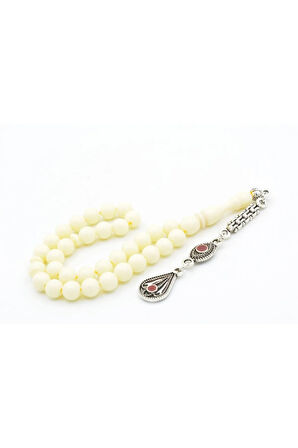 Küre Kesim Bilek Boy Beyaz Beyrut Kehribar Tesbih