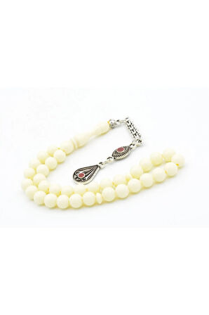 Küre Kesim Bilek Boy Beyaz Beyrut Kehribar Tesbih