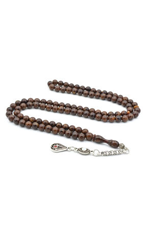 Küre Kesim 99 luk Koyu Kahverengi Beyrut Kehribar Tesbih