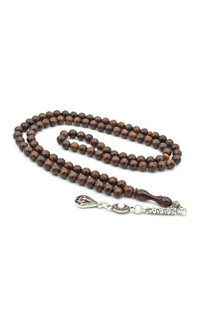 Küre Kesim 99 luk Koyu Kahverengi Beyrut Kehribar Tesbih