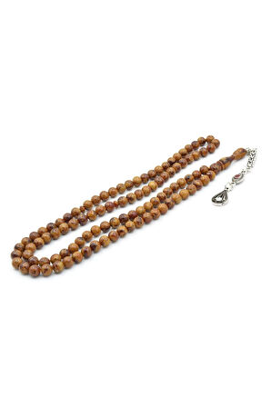 Küre Kesim 99 luk Hareli Kahverengi Beyrut Kehribar Tesbih