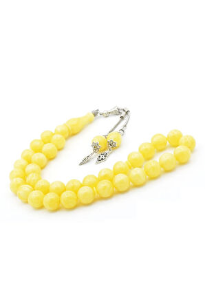 Küre Kesim Dev Boy Beyrut Damla Kehribar Tesbih 14 Mm