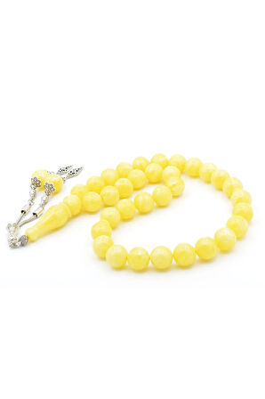 Küre Kesim Dev Boy Beyrut Damla Kehribar Tesbih 14 Mm