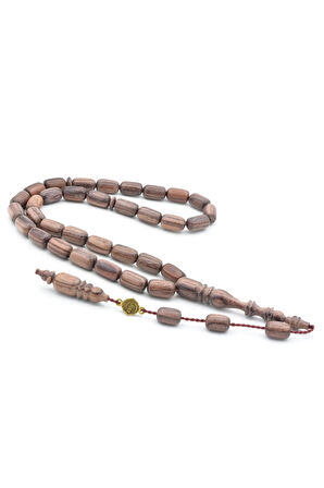 Usta İşi İmzalı Kapsül Kesim İri Boy Kral Ağacı Tesbih