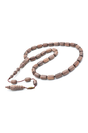 Usta İşi İmzalı Kapsül Kesim İri Boy Kral Ağacı Tesbih