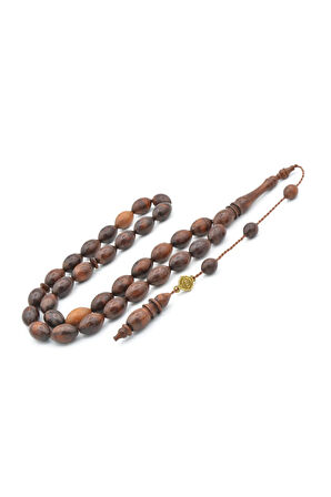 Usta İşi İmzalı Beyzi Kesim İri Boy Yılan Ağacı Tesbih