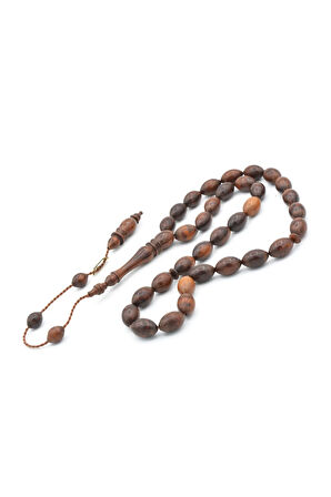 Usta İşi İmzalı Beyzi Kesim İri Boy Yılan Ağacı Tesbih