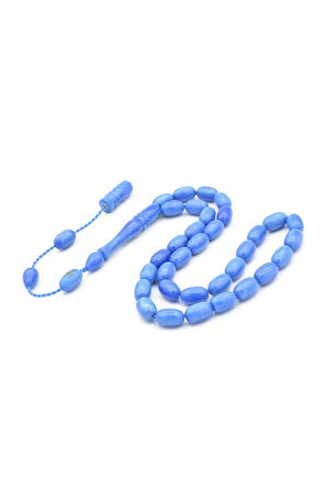 Şükrü Baba Yapımı Kapsül Mavi Katalin Tesbih