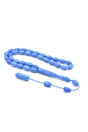 Şükrü Baba Yapımı Kapsül Mavi Katalin Tesbih