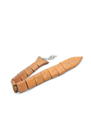 Usta İşi Mis Kokulu Sandal Ağacı Balık Tesbih