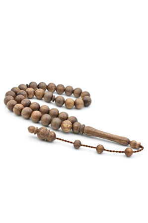 Usta İşi Sistemli Küre Kesim Ceviz Ağacı Tesbih