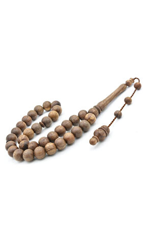 Usta İşi Sistemli Küre Kesim Ceviz Ağacı Tesbih